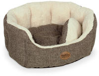 Nobby Komfortbett Alba Oval Braun Hundebetten