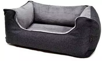 Lebon Hundebett Louis PLUS orthop&auml;disch 100x75x30cm grau