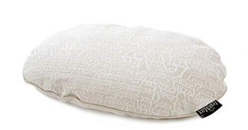 Lex & Max Hundekissen Chic oval 80x60cm beige