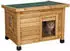braun: Kerbl Katzenhaus Rustica