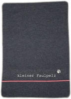 Fussenegger Haustierdecke Kleiner Faulpelz anthrazit 70 x 90 cm