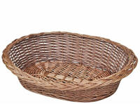 vidaXL Hundekorb aus Weide Natur 69 cm