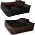 120 x 85 x 23, schwarz: BedDog Max Quattro 2in1 Hundebett