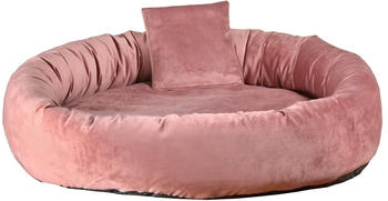 Silvio Design Kuschelinsel Velvet 68x18 cm rosa