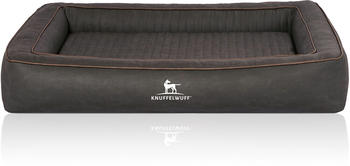 Knuffelwuff Orthopädisches Hundebett Montego 155x125cm schwarz