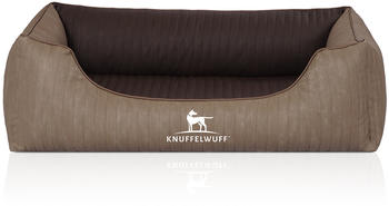 Knuffelwuff Orthopädisches Hundebett Outlander M-L natur/braun