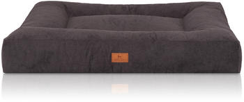 Knuffelwuff Orthop&auml;disches Hundebett Sofia XL 100x80cm schwarz