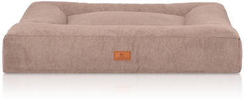Knuffelwuff Orthop&auml;disches Hundebett Sofia M-L 80x60cm beige
