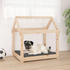 vidaXL Hundebett Massivholz Kiefer Spitzdach (822214)