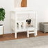 vidaXL Hundebett Kiefer Flachdach + Tritt (8223)