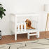 vidaXL Hundebett Kiefer Flachdach + Tritt (8223)