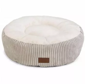 Designed by Lotte Katzenbett Gerippt hellgrau 50x17cm (716175)