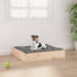vidaXL Hundebett Kiefer ohne Rand