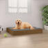 vidaXL Hundebett Kiefer ohne Rand