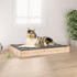 vidaXL Hundebett Kiefer ohne Rand