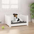 vidaXL Hundebett Kiefer 3 Seitenwände