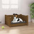 vidaXL Hundebett Kiefer 3 Seitenwände