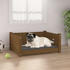 vidaXL Hundebett Kiefer 3 Seitenwände