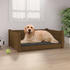 vidaXL Hundebett Kiefer 3 Seitenwände