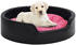 vidaXL Hundebett Plüsch / Kunstleder oval