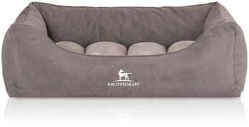 Knuffelwuff orthop&auml;disches Hundebett mit F&auml;cher-Wendekissen Baltimore 120x80cm grau (14297-006)