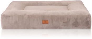 Knuffelwuff orthop&auml;disches Hundebett mit kuschelig Kaninchen Fellimitat Midland 100x80cm (14305-002)
