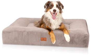 Knuffelwuff orthop&auml;disches Hundebett mit kuschelig Kaninchen Fellimitat Midland 120x100cm (14305-003)