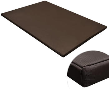 vidaXL Hundematte Flach rechteckig braun L (170241)