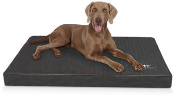 Knuffelwuff orthop&auml;dische Matte Palomino laser-gesteppt Kunstleder XXXL 135x90 schwarz (14206-023)