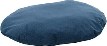 Flamingo Hundekissen Celeste Oval dunkelblau 100x76x10cm