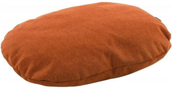 Flamingo Kissen Ziva oval + Reissverschluss orange 80x62x8cm