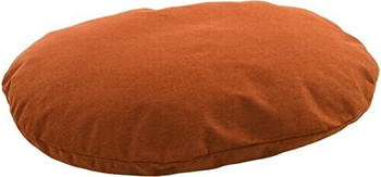 Flamingo Kissen Ziva oval + Reissverschluss orange 90x66x10cm