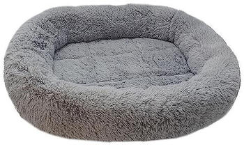 Nobby Kissen oval mit Rand Bian hellgrau 88x68x8cm (61958)