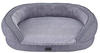 Nobby Komfortbett Amca oval grau (61735)