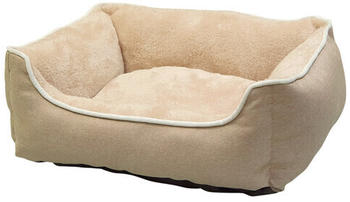 Nobby Bett Classic eckig Arno beige 62x50x17cm (61789)