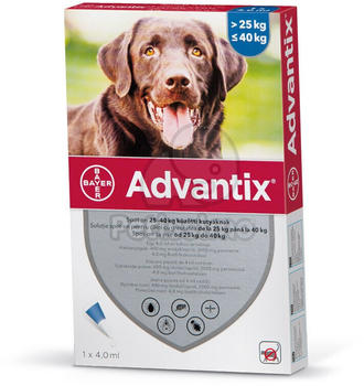 Advantix Spot On für Hunde über 25kg 1x4,0ml