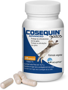 Ecuphar Cosequin Advanced Chrondoprotector for cats 45 Capsules