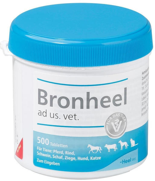 Heel Bronheel ad us. vet. 500 Tabletten
