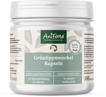 AniForte Grünlippmuschel Hund 300 Kapseln