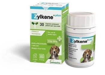 Vetoquinol Zylkene Plus für Hunde 10-30kg 30 Kapseln