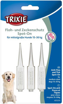 Trixie Floh- und Zeckenschutz Spot-On für Hunde 15-30kg 3x3mL (25376)
