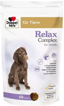 Doppelherz für Tiere Relax Complex für Hunde 60 Chews