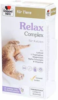 Doppelherz f&uuml;r Tiere Relax Complex f&uuml;r Katzen 25x10g