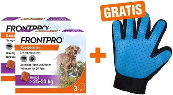 Frontline Frontpro Hunde 25-50 kg (2x3 Kautabletten)