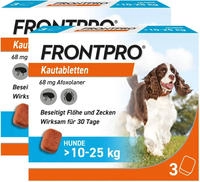 FRONTPRO HUND 68mg M >10-25 KG 2X3 St