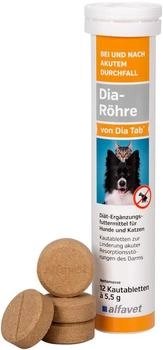 alfavet Dia-R&ouml;hre von Dia Tab Kautabletten 12 x 5,5g