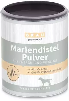 Grau generationpet Mariendistel Pulver f&uuml;r Hunde (GR00001342)