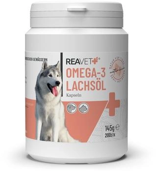 REAVET Omega-3 Lachsöl Kapseln