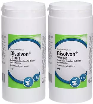 Boehringer Ingelheim Bisolvon 10mg/g Pulver vet. 2x1000g