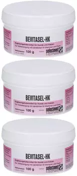 Selectavet Bevitasel HK B-Vitamine und Eisen für Hunde und Katzen 3x100g